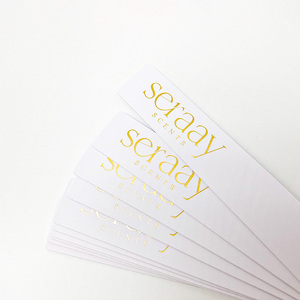 Vàng bạc dập logo Nước hoa blotters thẻ Nước hoa blotter giấy Nước hoa thử nghiệm dải - Product Image 4