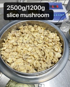 Champignon nấm trong nước muối đóng hộp thái lát đóng hộp nấm với quá trình bảo quản - Product Image 5