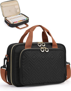 Church <b>Bible</b> Book Carrying <b>Case</b> with Detachable Pen Slot Notebook Protective Tote Bag with Shoulder Strap - Product Image 1