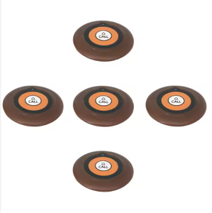 CTT19 Système d'appel sans fil Bouton de bureau sans fil pour <span class=keywords><strong>service</strong></span> client Cloche d'appel 3 couleurs pour magasin de détail Restaurant - Product Image 4