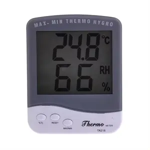 Digital LCD Indoor thermometer & hygrometer TA218B