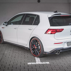 Faldones Laterales para Automóvil KSEEK, Material ABS, con Aletas, para VW <span class=keywords><strong>Golf</strong></span> 8 <span class=keywords><strong>R</strong></span> <span class=keywords><strong>Line</strong></span> GTI Clubsport <span class=keywords><strong>2020</strong></span> - Product Image 2