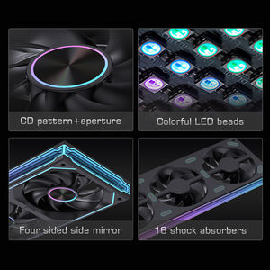 LOVINGCOOL OEM ODM مبرد مياه سائل تبريد Pc ، CPU ، مع شاشة عرض LCD - Product Image 6