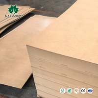Panneaux de meubles en MDF HDF, fabricant, 1220x2440 15mm, 2100*2800*18mm, deux faces mélaminées, panneaux de fibres de bois MDF