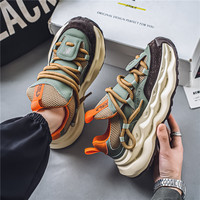 Chaussures décontractées pour hommes, tendance mode, nouvelle collection 2026, design tendance, chaussures à talon compensé respirantes, baskets de sport pour hommes