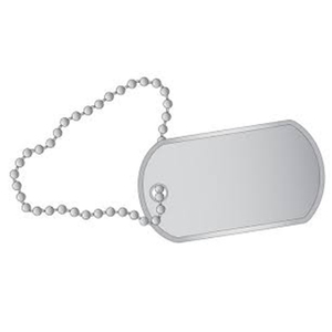 بيع بالجملة علامات <span class=keywords><strong>Pet</strong></span> فارغة JinRuiXiang-صانعة فولاذية مقاومة للصدأ <span class=keywords><strong>Pet</strong></span> بطاقة هوية فارغة للأعمال النقش بالليزر - Product Image 1