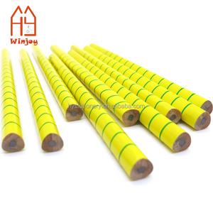 Trở Lại Trường Học Món Quà Ngắn Hình Tam Giác Chất Béo 3.5 Inch Bằng Gỗ Hình Tam Giác Bút Chì Trẻ Mới Biết Đi Cho Trẻ Em Viết 1Cm Dia Jumbo Bút Chì - Product Image 6