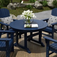 Ensemble de table à manger moderne en HDPE anti-UV, mobilier de jardin durable pour parcs, hôtels, cuisines ou cours – Comedor