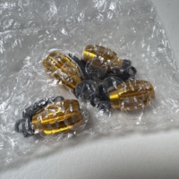 Bouchon de valve de pneu en alliage d'aluminium modifié pour voiture moto vélo Schrader Grenade style