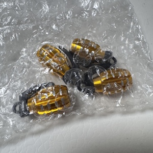 Coche motocicleta bicicleta modificado Schrader <span class=keywords><strong>Granada</strong></span> estilo aleación de aluminio neumático válvula boquilla tapa - Product Image 5