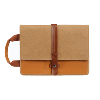 Tas Laptop Kulit Mikrofiber Untuk Macbook Air Pro Lenovo HP 13 14 15 16 inci Sleeve Case