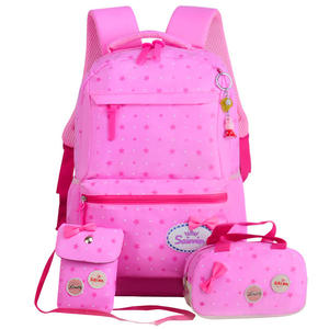 Moda niños encantadora mochila niños <span class=keywords><strong>adolescentes</strong></span> 3 unids/set escuela estudiante bolsas mochila - Product Image 1