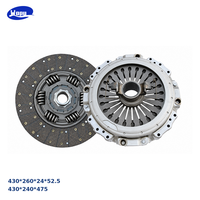 Plaque de pression et disque entraîné d'embrayage double 325 mm Mopar 4.0L d'origine et neufs pour Foton 14 cannelures pour pièces de camion SINOTRUK HOWO
