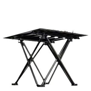Outdoor Folding <b>Table</b> Rectangular <b>Portable</b> Camping <b>Picnic</b> <b>Table</b> Foldable Lightweight Outdoor Use - Product Image 3