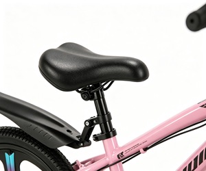 Vélo de montagne pour enfants, garçons et filles, cadre en acier au carbone, fourche à ressort, suspension, <span class=keywords><strong>double</strong></span> frein V, vitesse unique, 18 pouces, 20 pouces - Product Image 4