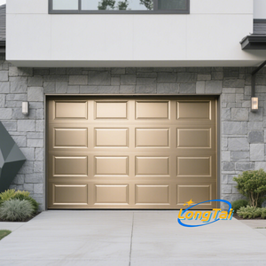 Dài Tai tự động hóa hiện đại tiêu chuẩn quốc tế Sàn thép Màu cửa nhà để xe cho biệt thự với thiết kế cửa sổ - Product Image 3