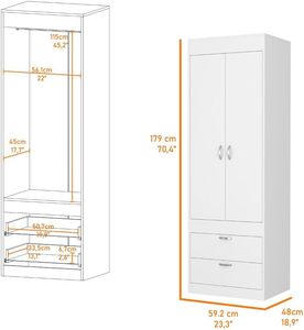 Tủ quần áo lớn với ngăn kéo tủ quần áo để bán ngăn kéo cho bên trong tủ quần áo tủ quần áo lớn - Product Image 5