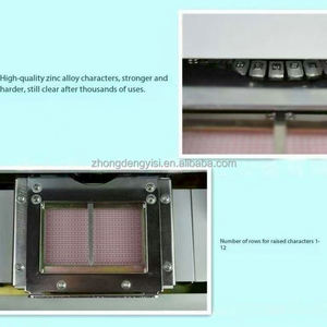 Máquina Manual para Grabar Placas de Identificación para Perros, Máquina de Grabado en Relieve para Tarjetas de PVC y Aluminio - Product Image 3