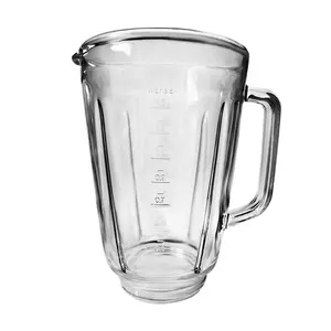 Pengrun Factory glass 1.5L blender glass cup unbreakable glass blender parts for kenwood blender jar spare parts