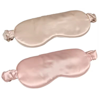 Masque de sommeil de voyage de luxe 100 % fibre de bambou avec sangle élastique, couleur et logo personnalisés pour la literie et les accessoires pour les yeux