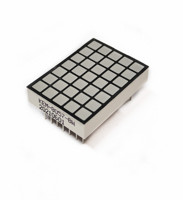 Matriks LED Warna Merah 22x30mm Persegi 5x7 Dot Matrix Layar LED untuk Lift