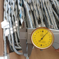 Collier d'ancrage préformé en acier recouvert d'aluminium pour câble de 5/16" et 3/8" pour l'installation de lignes sur poteaux