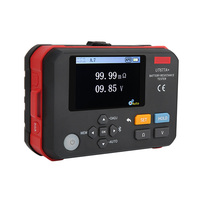 Testeur de résistance interne de batterie portable haute précision multi-plaques 0-3 0-70V à 4 bornes UT677A+ pour batteries au plomb-acide