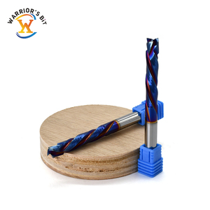 <span class=keywords><strong>Fraise</strong></span> à compression en spirale à 3 cannelures <span class=keywords><strong>8</strong></span> 10mm pour couper le bois CNC Nano Coating up Down Compression End Mill Cutter - Product Image 6