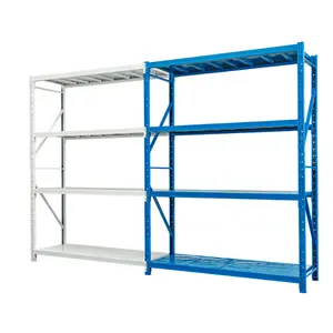 4-Lier Adjustable Storage Warehouse Rack Metal Vertical Racks