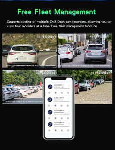 2K 4G 라이브 대시캠 1080P 후방 듀얼 카메라 녹화 GPS 원격 모니터링 앱 제어 클라우드 저장소 야간 시야 DVR 대시캠 - Product Image 2