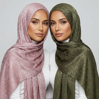Foulard islamique uni élégant de haute qualité, voile ethnique pour femmes, écharpes et châles en satin de soie, hijab musulman