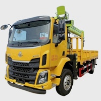 Camión Grúa Plegable de Servicio Pesado Dongfeng 6x4 de 10 Toneladas con Control Remoto por Radio para Logística de Carga de Contenedores Portuarios