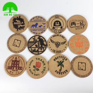 Posavasos de Corteza de Roble de Dongguan de 100 mm, Impresión por Transferencia Térmica, Logotipo Personalizado, Ecológicos, Hechos en Dongguan para Restaurantes - Product Image 4