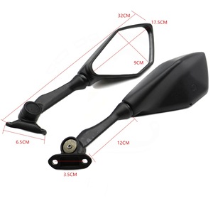 Nuevo Espejo Retrovisor Lateral para Motocicleta Ninja300, con Certificación E-Mark - Product Image 2