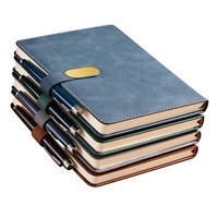 Ensemble cadeau de carnet A5, carnet exécutif, stylo à bille en métal pour la reconnaissance des partenaires, logo personnalisé, ensemble cadeau d'affaires en gros