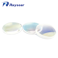 Lensa Fokus Silika Fusi Raysoar D30 F150 F250 CT3.0 CT3.5 CT4.5 Lensa Plano Convex untuk Mesin Las Laser Suplaser Qilin WSX Hanwei