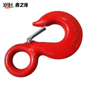 Кованый страховочный крюк из легированной стали для подъема грузов с треугольным кольцом 2 дюйма для тяжелых промышленных условий эксплуатации - Product Image 3