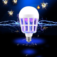 Ampoule Led E27 anti-insectes pour l'intérieur et l'extérieur, sans produits chimiques, lampe anti-moustiques, piège à mouches