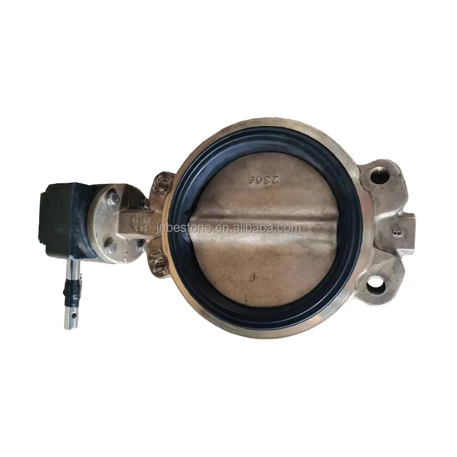 DN200 8inch C954 Aluminum bronze marine concentric wafer butterfly valve soft-seated center line ship valve 150LB PN16 PN10 5K