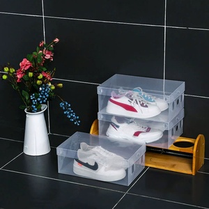 Boîte en plastique BOPP transparente pliable sur mesure de qualité alimentaire pour emballage sous blister, avec logo/design graphique personnalisé, pour chaussures durables - Product Image 3