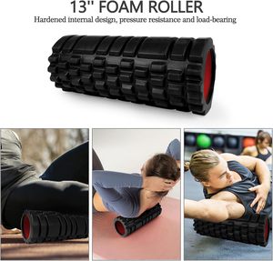 ชุดโฟมโรลเลอร์พิลาทิส CZFIT ขายส่ง ชุดอุปกรณ์โยคะ ลูกกลิ้งนวดกล้ามเนื้อ ลูกบอลนวด ไม้กลิ้งนวด พร้อมแถบยางยืดออกกำลังกาย - Product Image 2