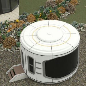 Case Mobili Modulari da Giardino Personalizzabili 2026, Durevoli in Acciaio Resistente alla Corrosione per Vacanze, Soggiorno, Cucina e Disimpegno - Product Image 2