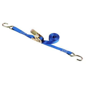 1 Inch Bán Buôn Lashing Ban Nhạc Vành Đai Hàng Hóa Có Thể Khóa Thắt Chặt Ratchet Tie Xuống Dây Đeo