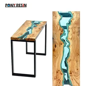 Tavolo epossidico di vendita caldo per realizzare un piano del tavolo in legno di resina artistica
