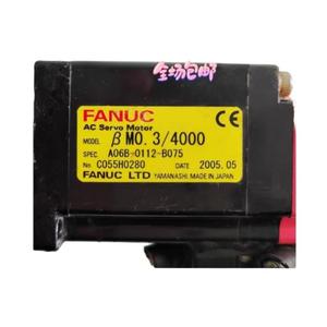 มอเตอร์ซ่อมนอกสถานที่ประสิทธิภาพสูง A06B-0112-B075 สำหรับ Fanuc สำหรับอะไหล่ Fanuc Robodrill สำหรับเครื่องจักรอุตสาหกรรม Fanuc AC - Product Image 4