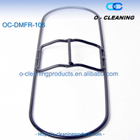 Mocn-accessoires de nettoyage de sol, cadre de serpillière en métal galvanisé, pliable, pour usage Commercial, 22 pouces