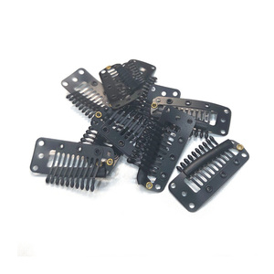 10-shot <b>clip</b> Wig Attachment <b>Clip</b> <b>Snap</b> Comb for Hair Extension Strong Grip <b>Clip</b> for Professional Use - Product Image 3