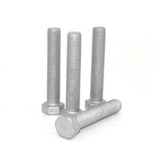 Vis à tête hexagonale haute résistance, grade 8.8, galvanisée à chaud, <span class=keywords><strong>DIN933</strong></span> <span class=keywords><strong>ISO4017</strong></span> - Product Image 4