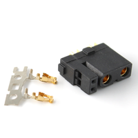 Conector hembra Amass XT30(2+2)-F.G.B con contactos de cobre y terminales de carcasa de nailon