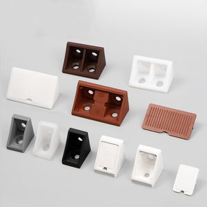<span class=keywords><strong>Support</strong></span> d'angle en plastique à 90 degrés avec couvercle, étagère en nylon à angle droit, <span class=keywords><strong>support</strong></span> d'angle en plastique en forme de L pour meubles - Product Image 1